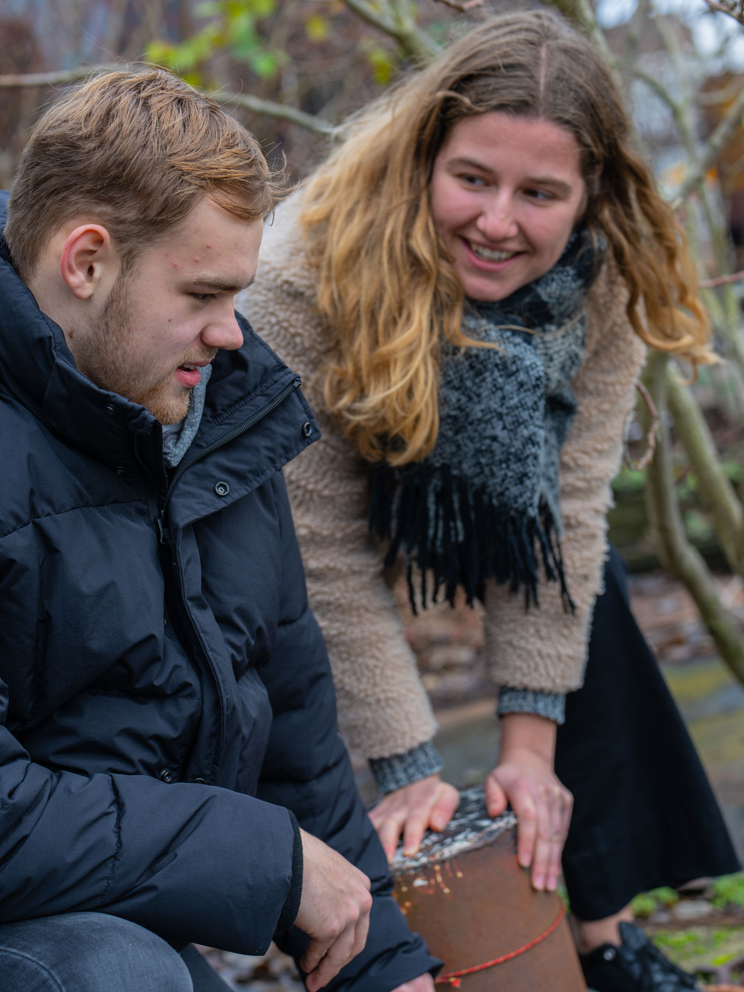 Mbo-studenten op het podium tijdens Skills The Finals 2025