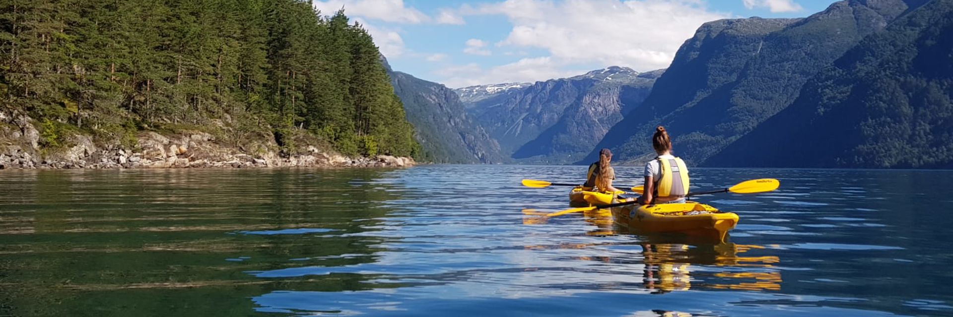 Vera kajak Noorwegen