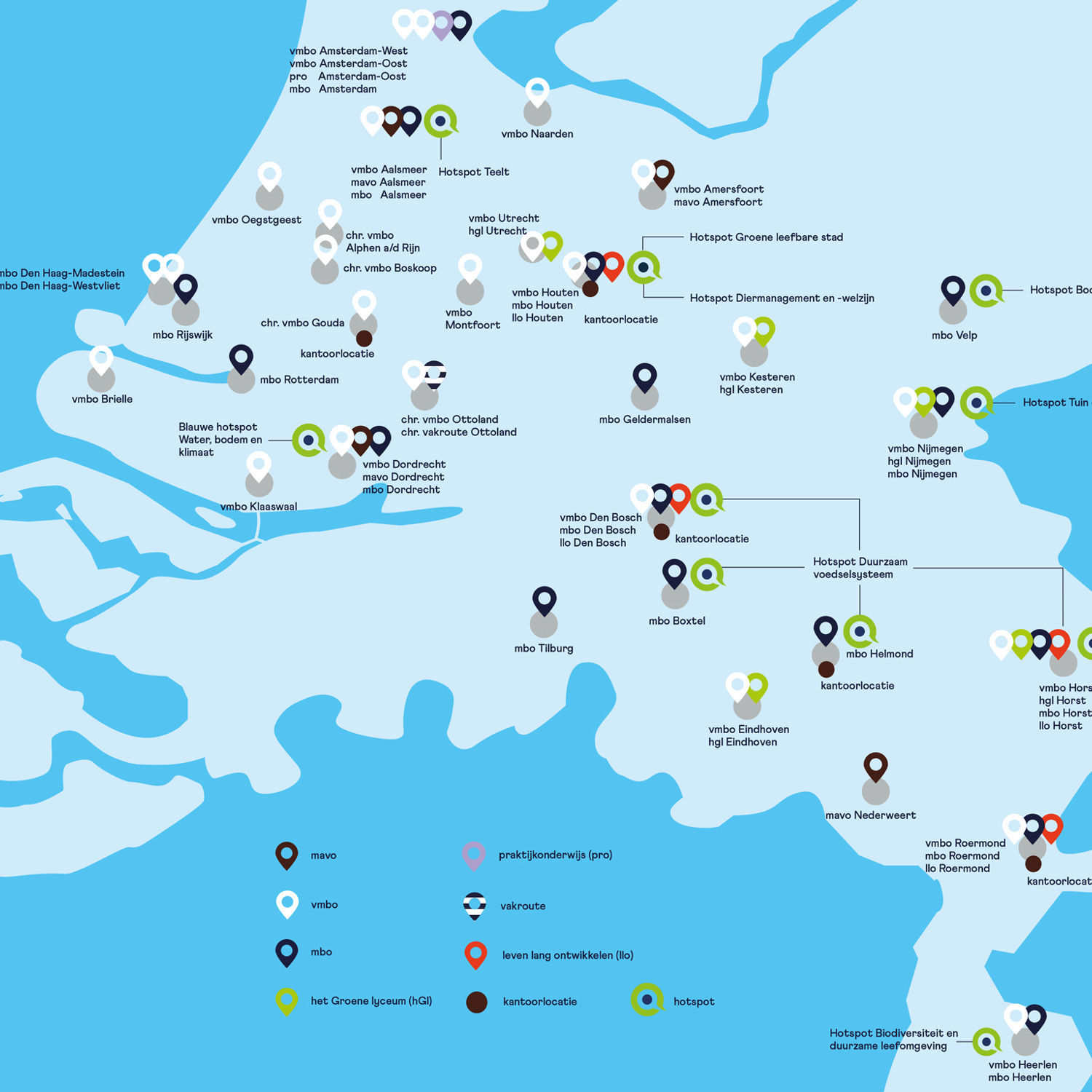 Leerling kust de neus van een paard