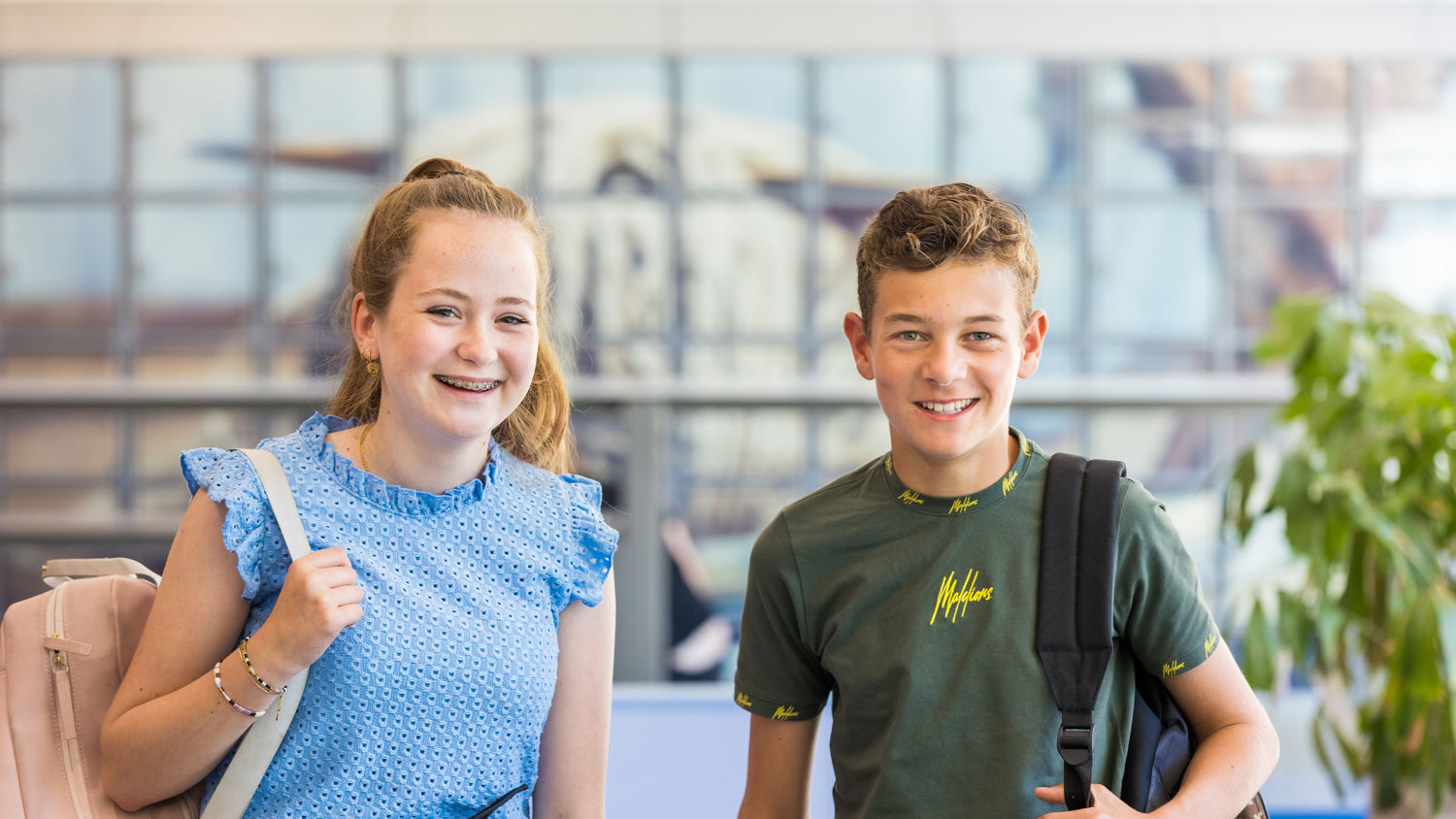 drie giraffes in achter een hek