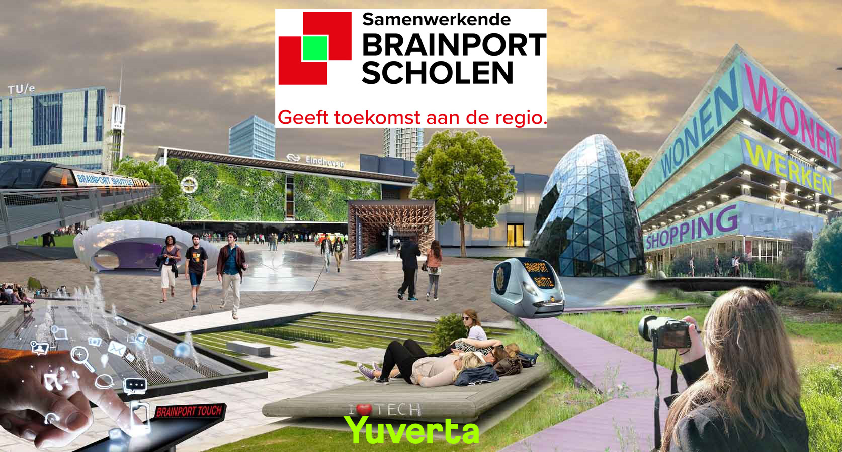 Meisje zittend op een bank voor kluisjes