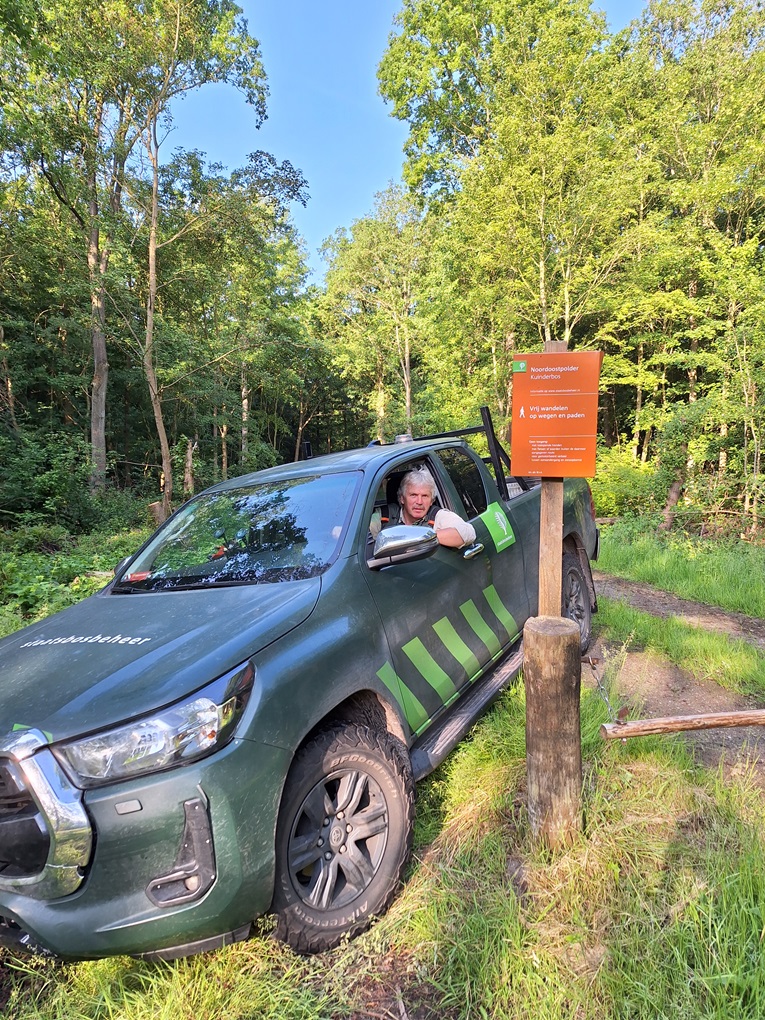 Boswachter Harco is geboren met groen bloed