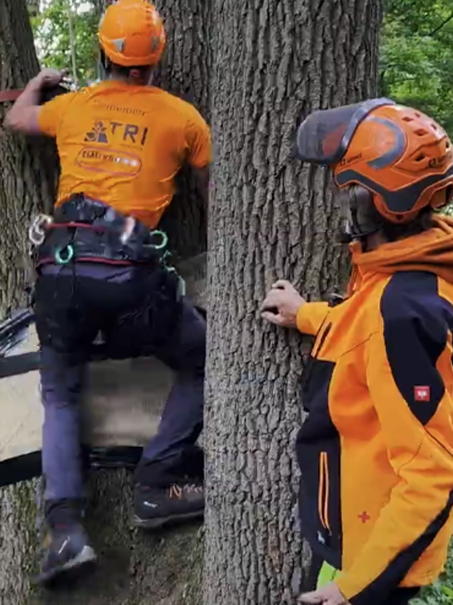 Docent van Yuverta vmbo Eindhoven neemt een vlog op met zijn eigen telefoon