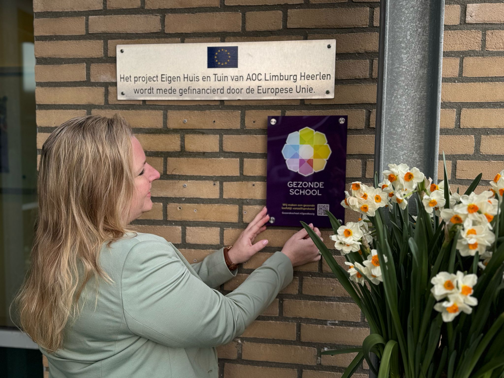 Freya van Heugten bij het Gezonde School-vignet