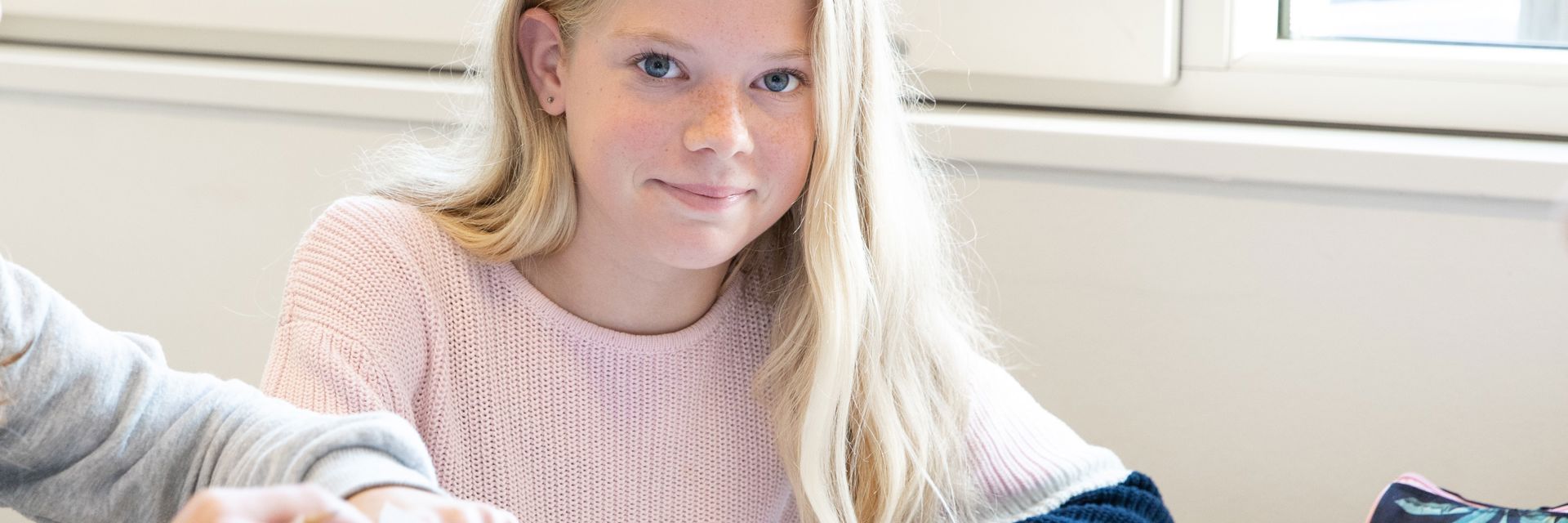 Meisje in de klas